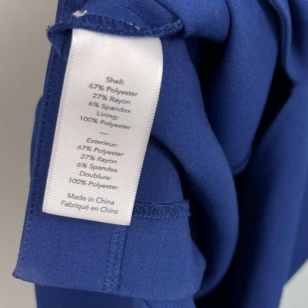 LIKELY Brooklyn Cocktail Dress Blue Midi Bodycon Strappy Sexy Front Slit Revolve - Picture 13 of 16